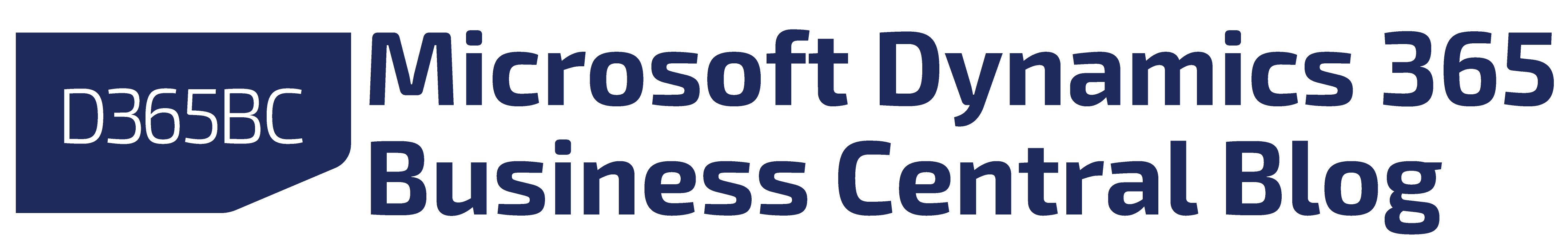 Microsoft Dynamics 365 Business Central Blog